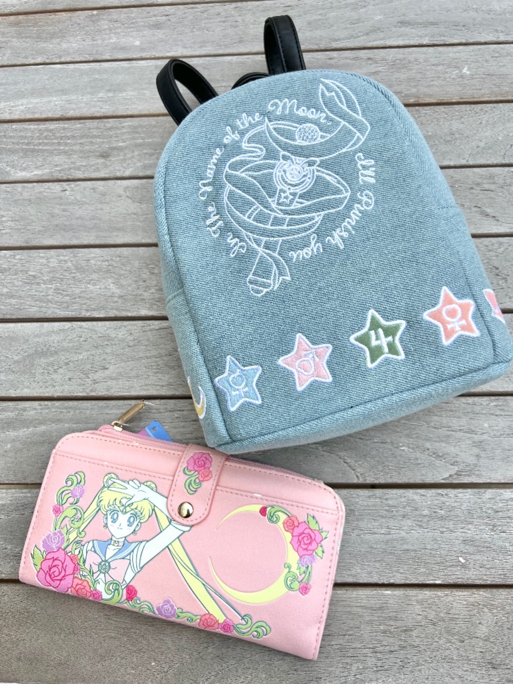 Sailor Moon Mini Backpack + Wallet + Earrings Set 🌙 BoxLunch Hot Topic